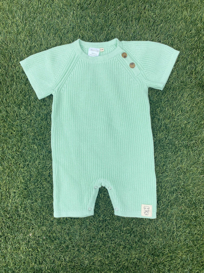 Juno Baby - 0-3 months / Mint - Baby & Toddler Clothing